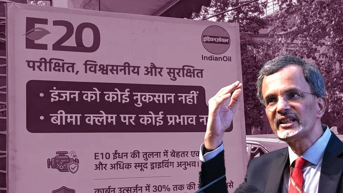 Chief Economic Advisor criticizes E20 petrol policy