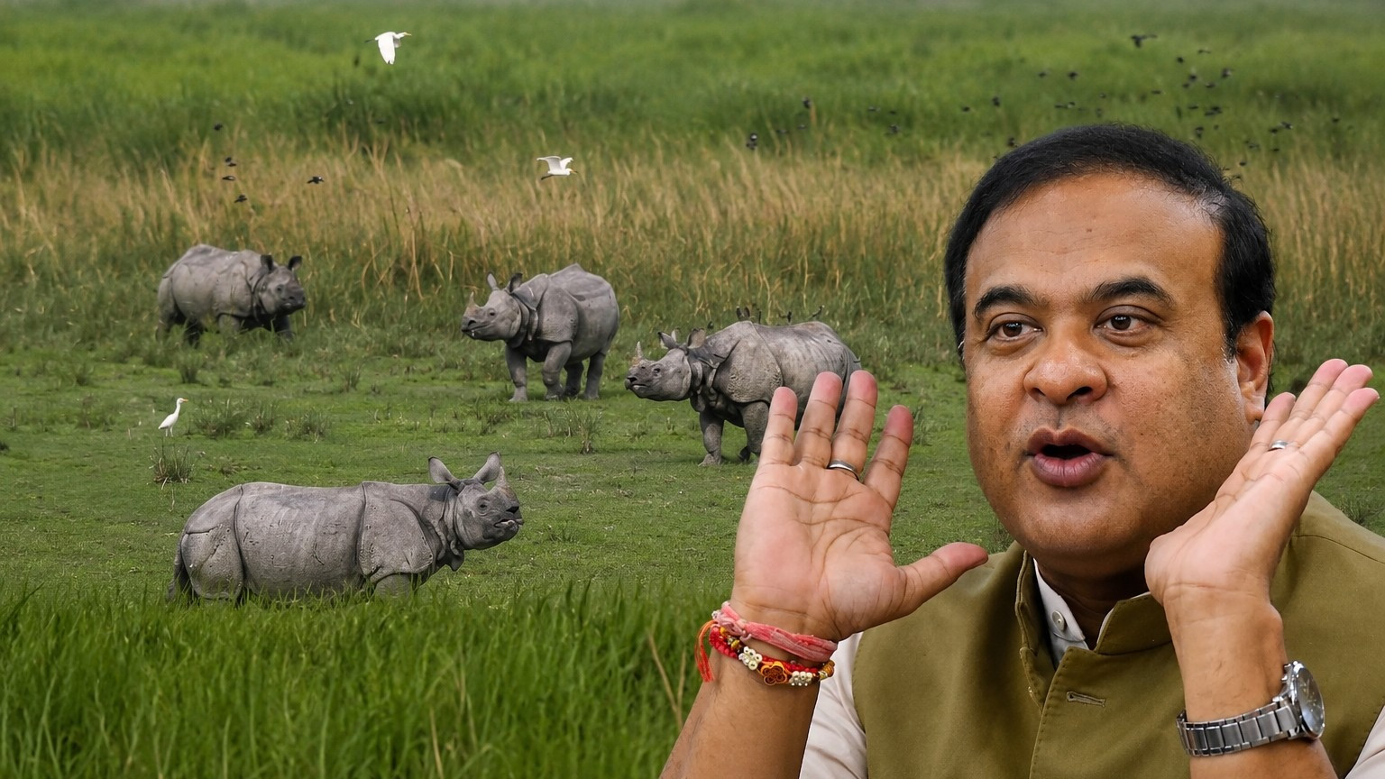 Why is Assam silent on hotels in Kaziranga animal corridor