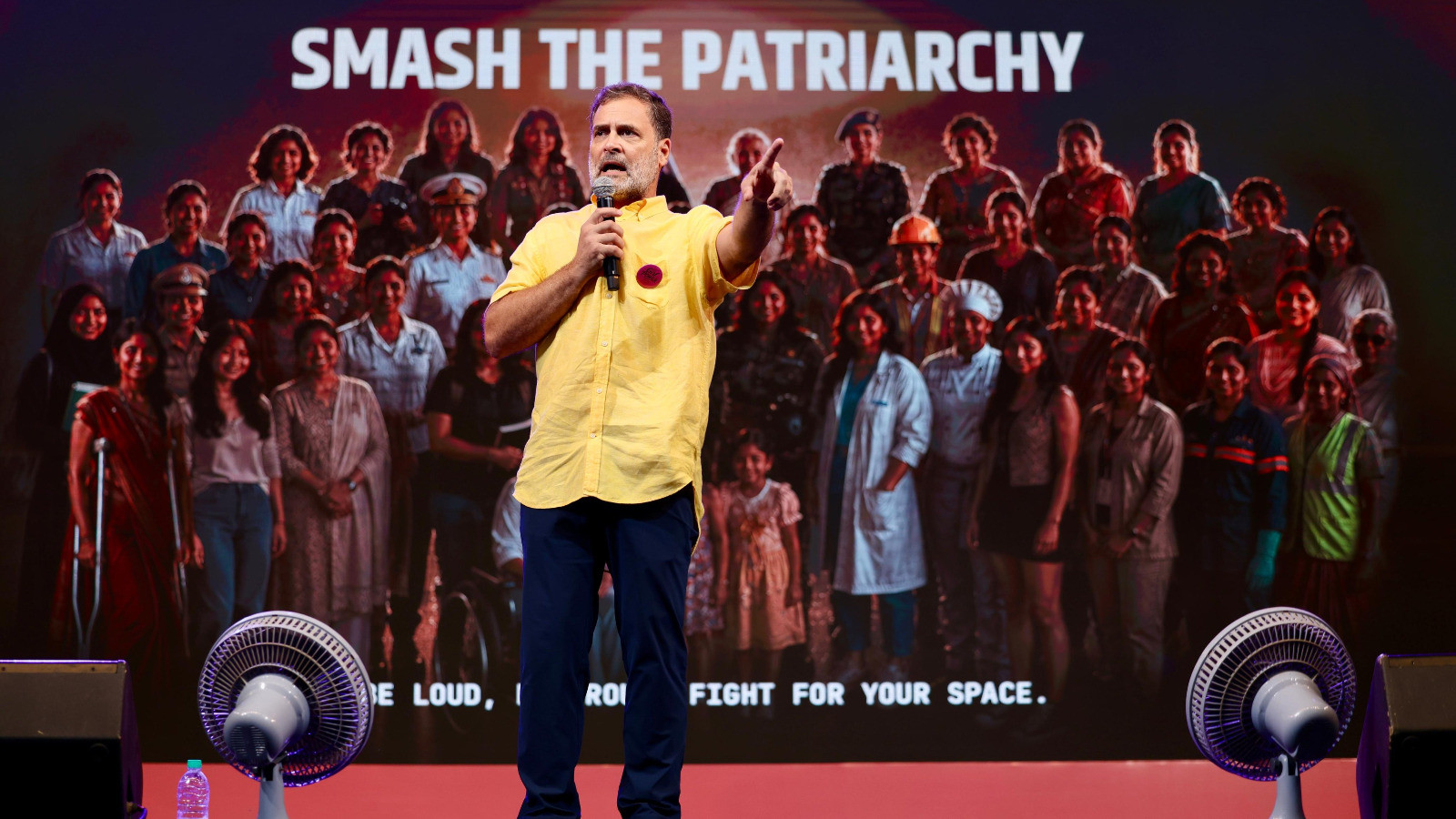 Rahul Gandhi urges girls to break free from patriarchal norms