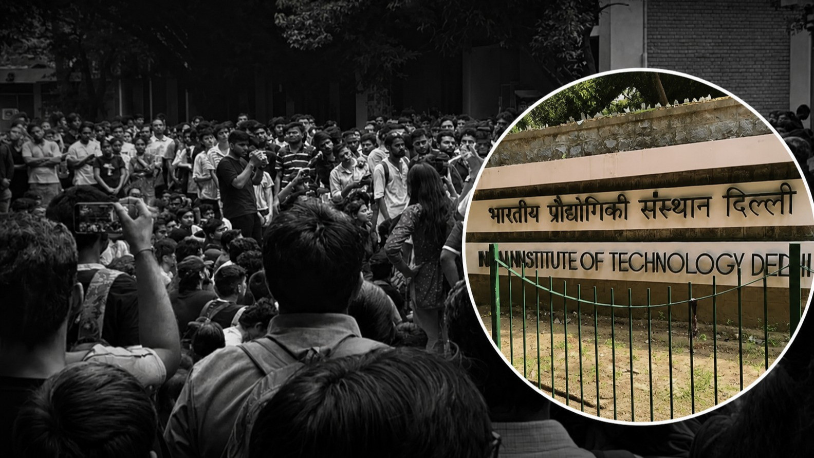 IIT Delhi में 500 से ज्यादा छात्र कर रहे प्रदर्शन, 3 साल में 8 छात्रों ने किया सुसाइड