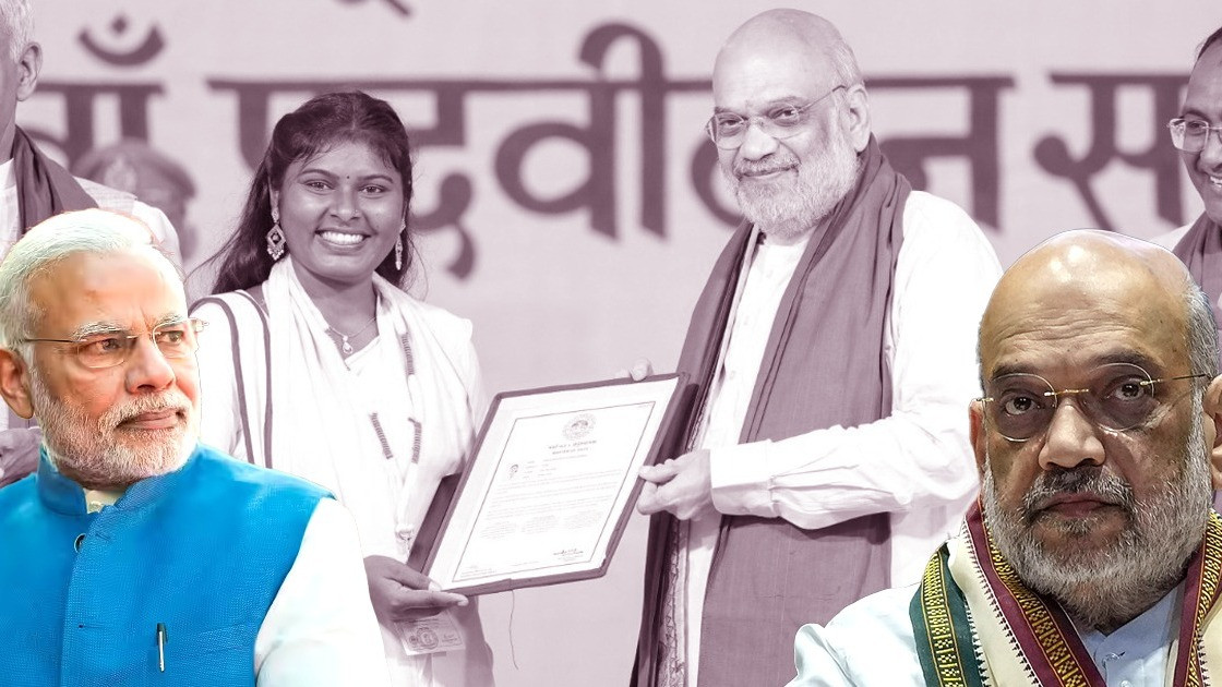 Amit Shah invokes Gandhi while practicing falsehoods