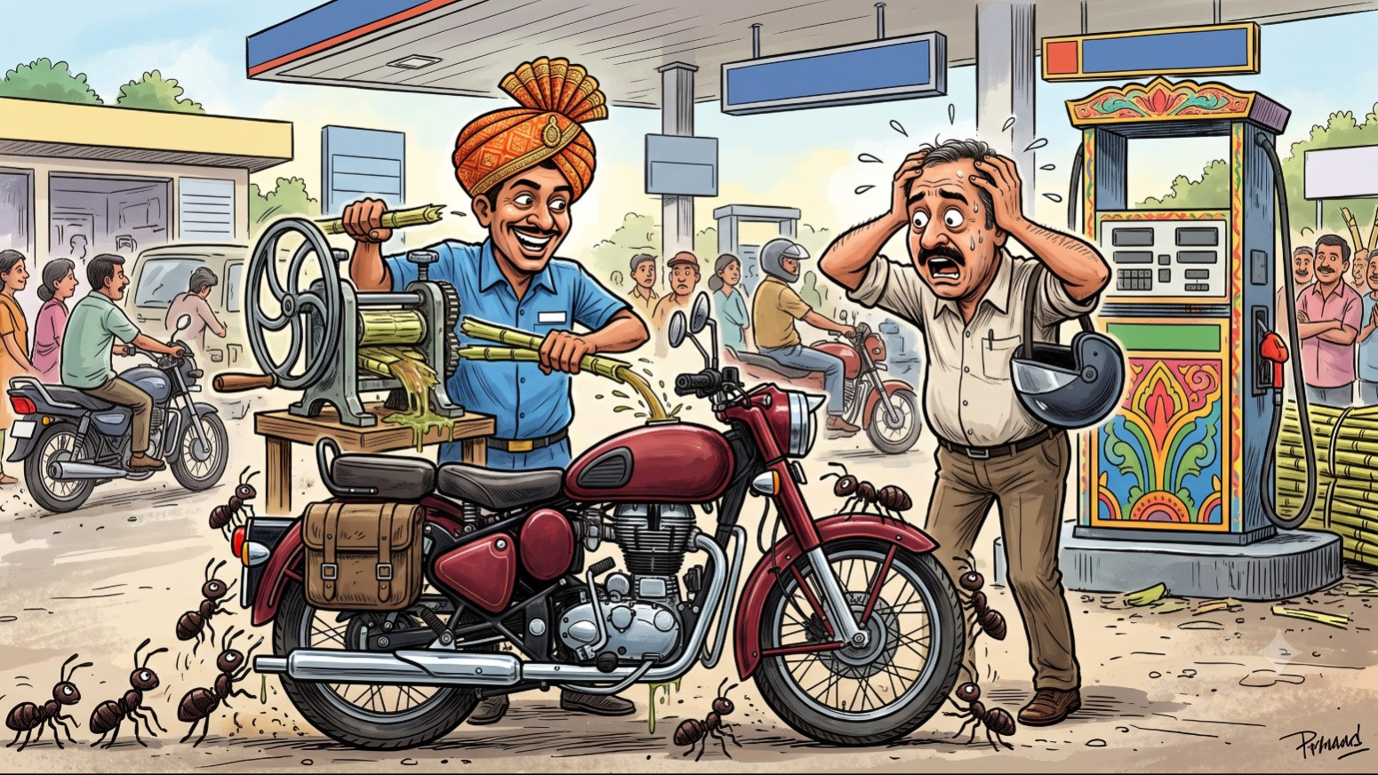 Sunday Special: Bitter tea for people, sweet fuel for cars