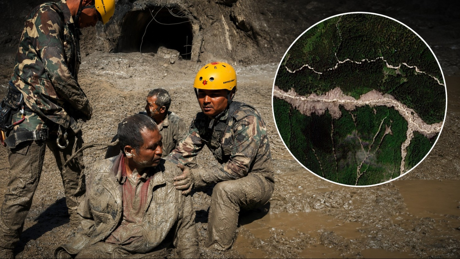 Threat of lake burst on China-Nepal border averted, over 2,500 still missing