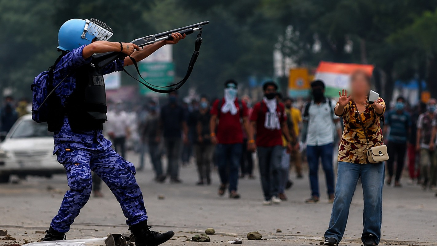 CRPF claims pellet gun use not a human rights violation