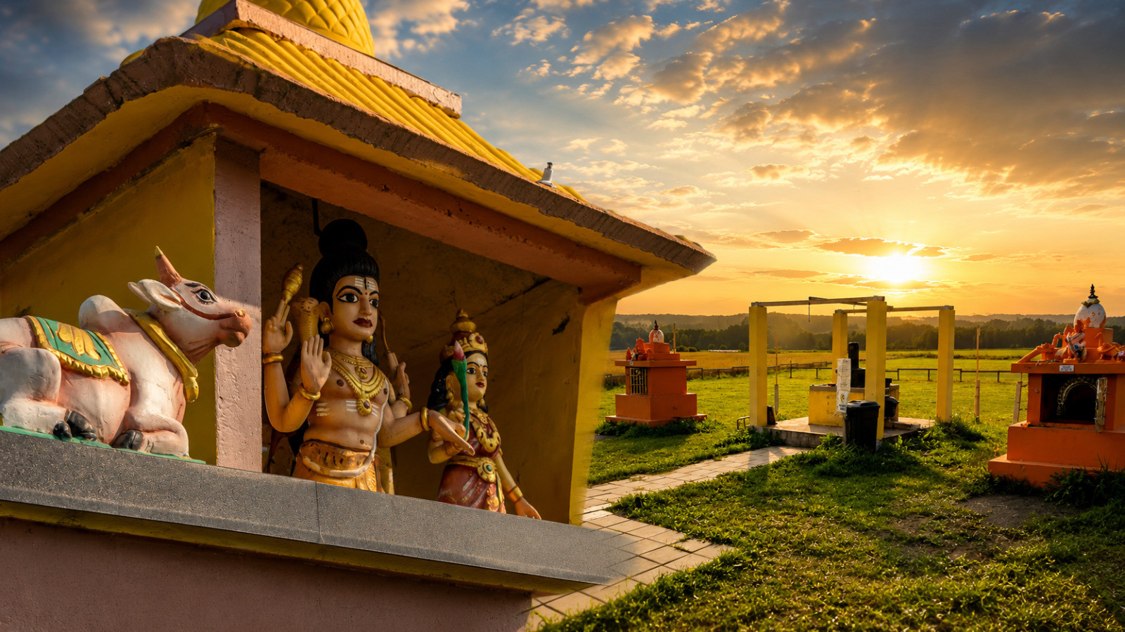 Why are people in Finland upset about the Hindu temple?