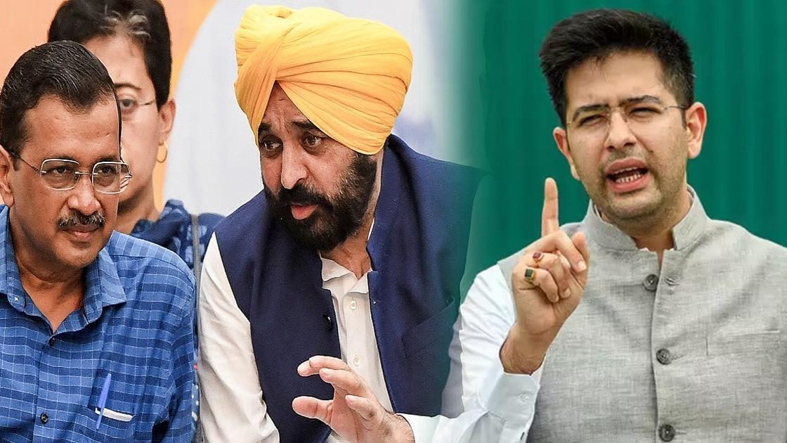 AAP retaliates against Raghav Chadha by removing his name from voter list
