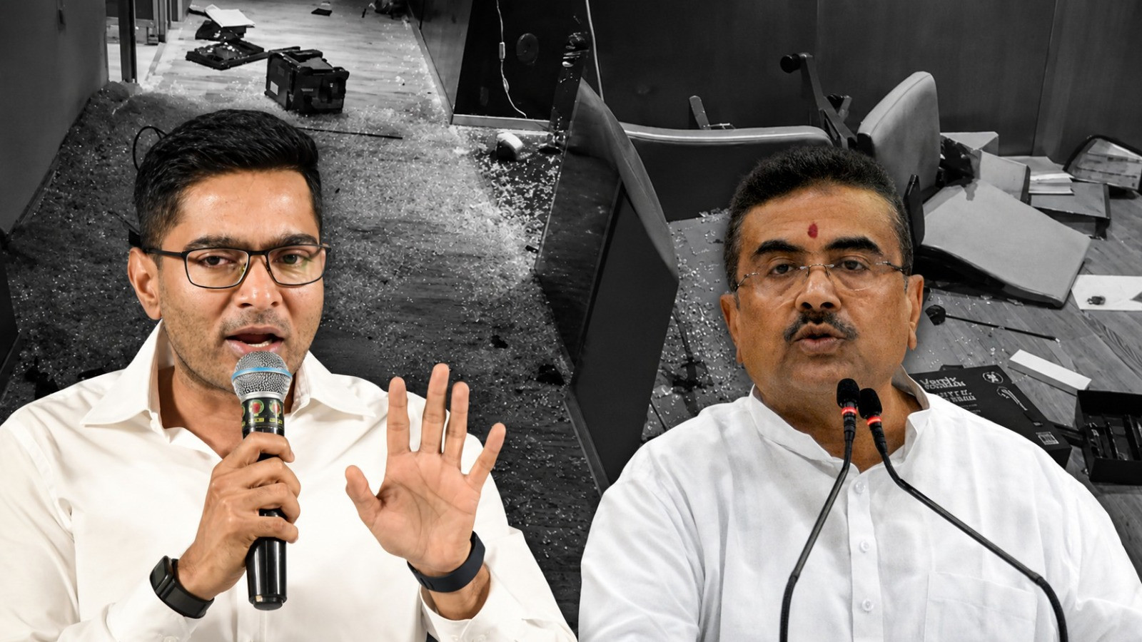 अभिषेक ने BJP पर लगाया TMC दफ्तर में तोड़फोड़ का आरोप, बीजेपी ने कहा-नाटक