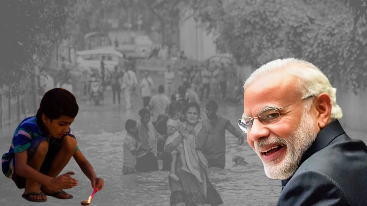 अपने घर का चूल्हा बुझाइए और मोदी जी के लिए दिया जलाइए