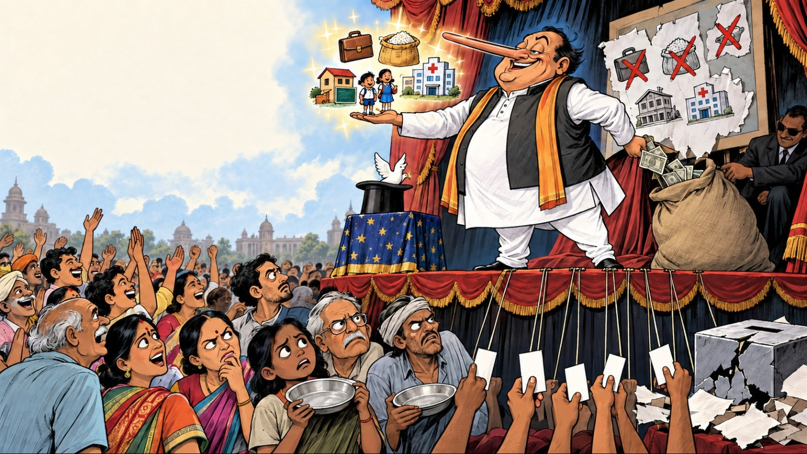 Are the five rules of foolishness applying to Indian politics?