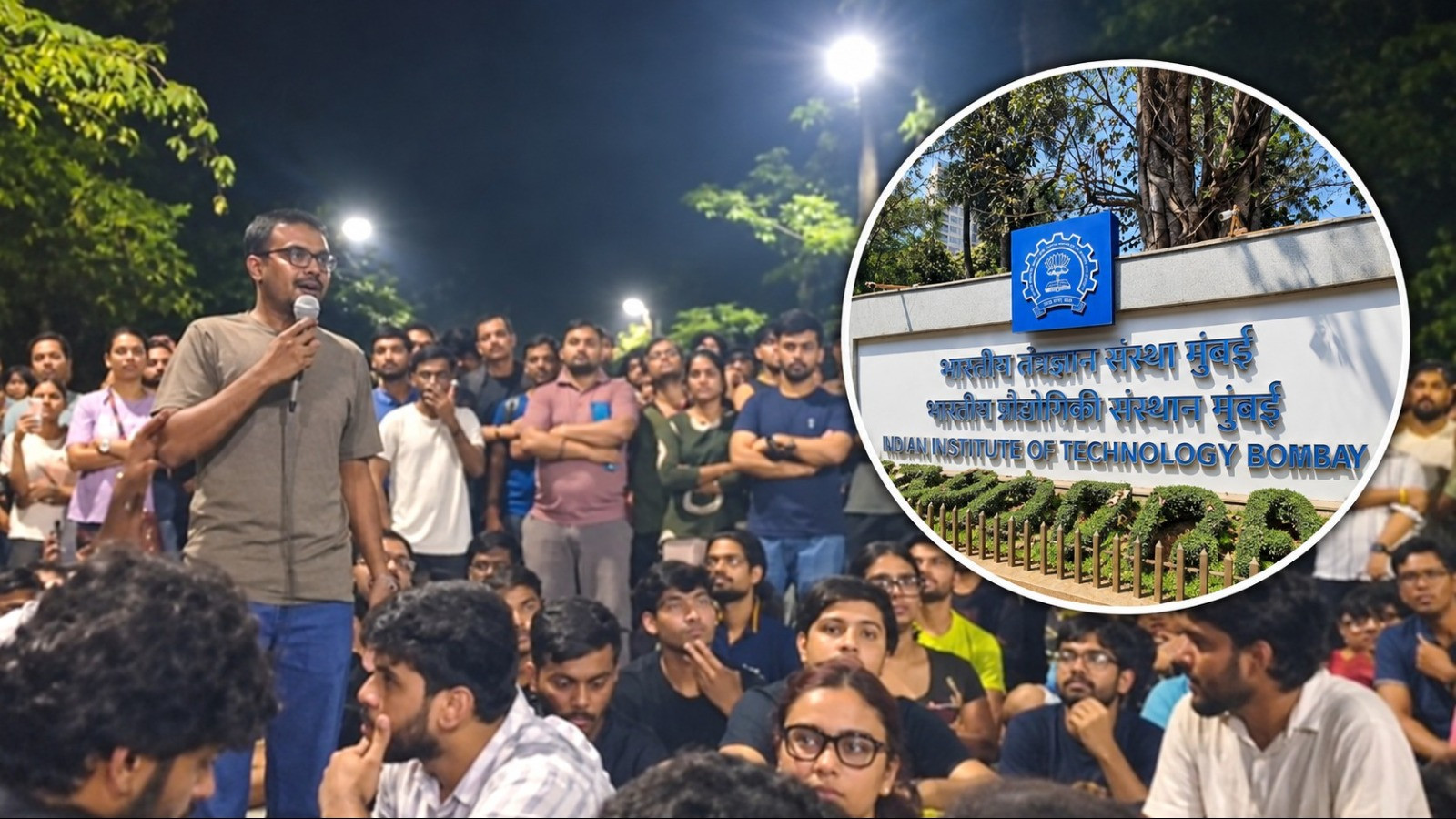 IIT Bombay में पिछले 7 महीने में तीसरी आत्महत्या से भड़के छात्र, निदेशक के इस्तीफे पर अड़े