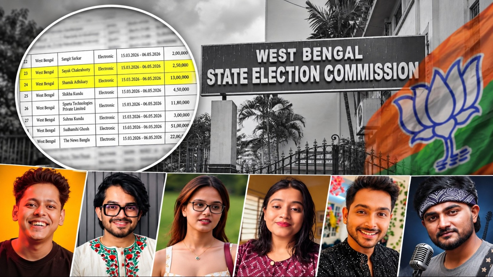पश्चिम बंगाल चुनाव में BJP ने सोशल मीडिया इन्फ्लुएंसर्स पर खर्च किए लाखों रुपये : चुनाव आयोग