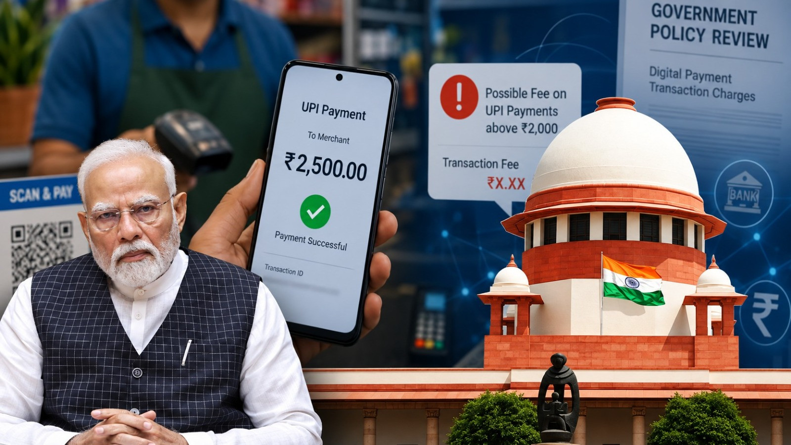 Supreme Court questions legal basis of UPI charges
