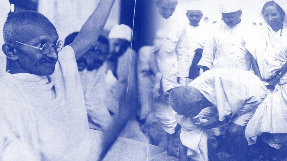 Why did Gandhi choose salt for the movement?