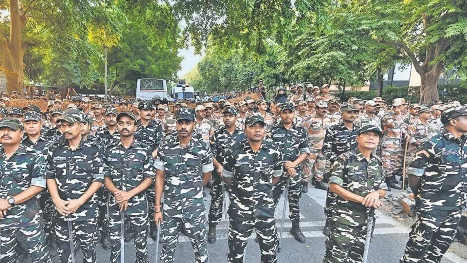 CJP के प्रदर्शन से पहले दिल्ली में G20 जैसी सुरक्षा, पश्चिम बंगाल और छत्तीसगढ़ से 12 हजार जवानों की एयरलिफ्टिंग