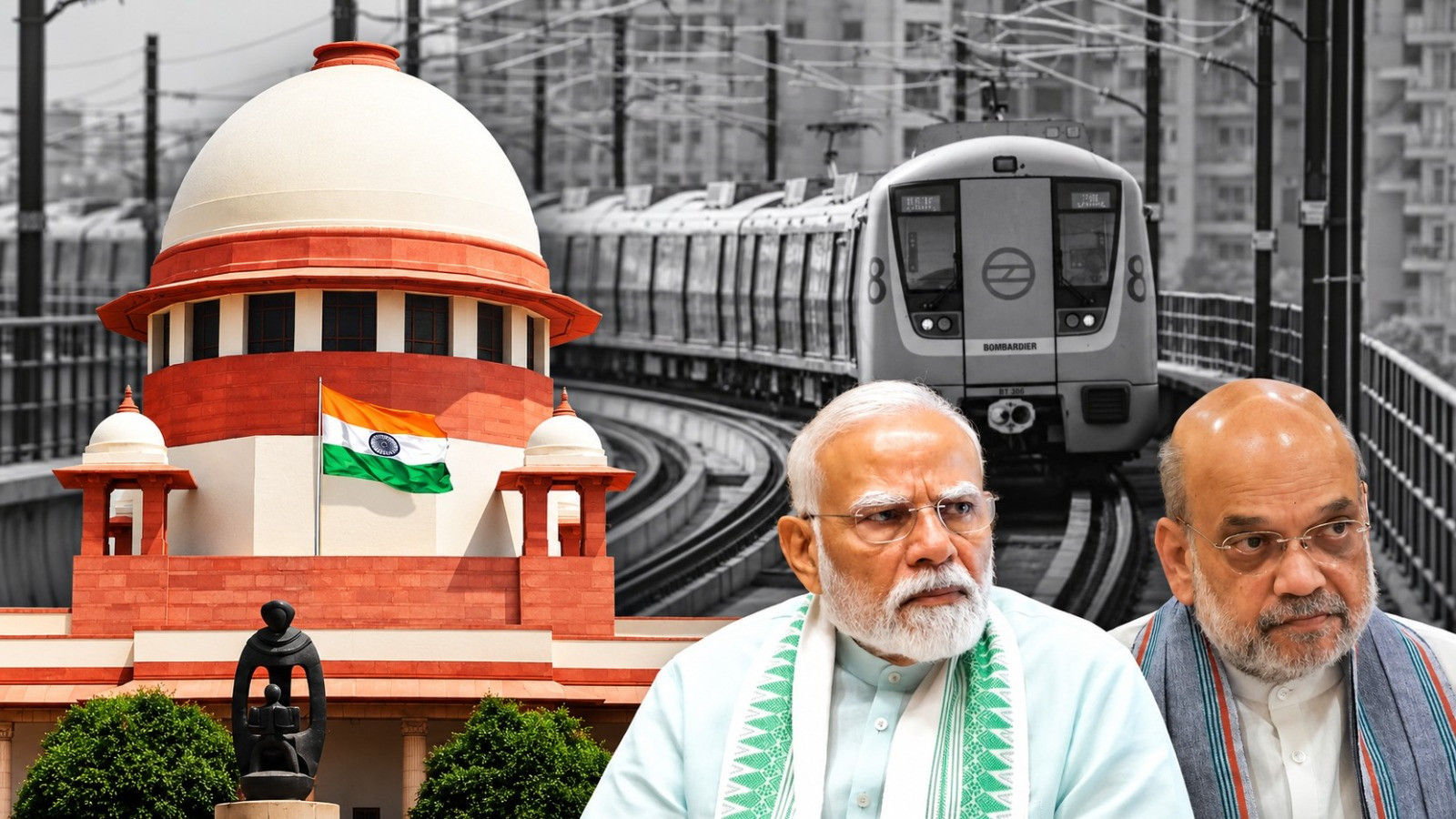 मोदी सरकार को SC से बड़ा झटका, कहा- इस तरह दिल्ली में सब कुछ ठप नहीं कर सकते?