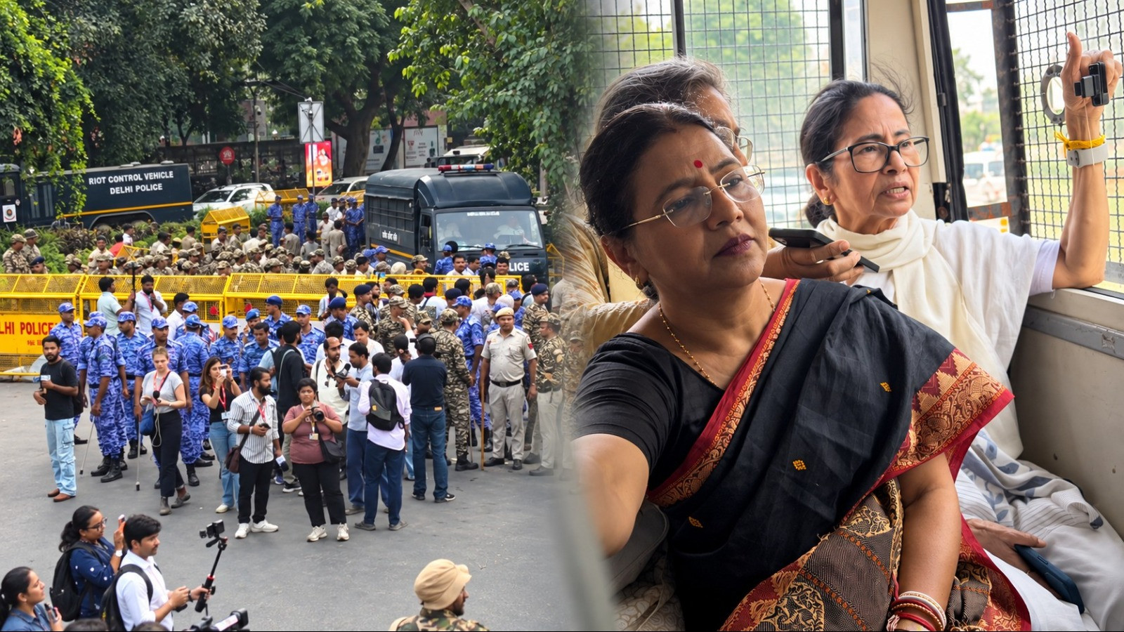 बैरिकेड टूटे, ममता बनर्जी–नेहा बोरा हिरासत में; CJP आंदोलन की कमान अब शिंदे के हाथ