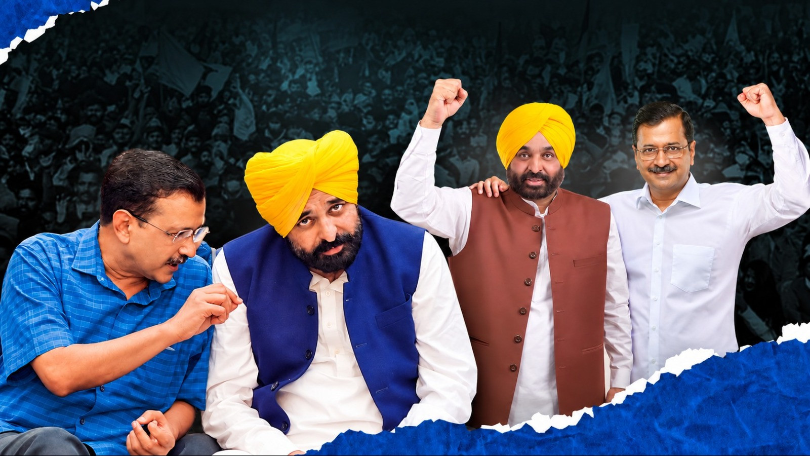 कुछ नहीं बदला पिछले साढ़े चार सालों में पंजाब में, केजरीवाल-भगवंत मान ने सिर्फ अपने चेहरे चमकाए